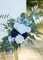 Artificial Dusty Blue Wedding Arch Flower Swags Set of 2, White Floral Garland Decorations for Ceremony Arch, Welcome Sign, Reception Backdrop, Bridal Shower, Engagement and Event Decor
